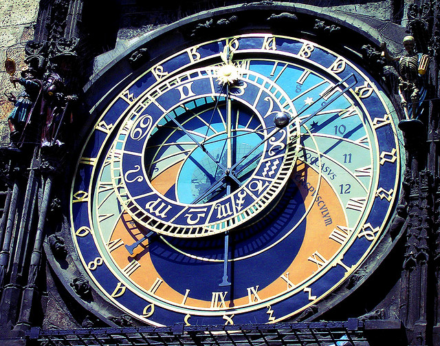 Uhr am Prager Münster